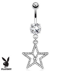 Piercing nombril Playboy 11 - Lapin étoile