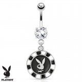 Piercing nombril Playboy 10 - Lapin roulette
