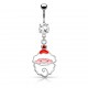 Piercing nombril père noël (08)