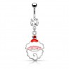 Piercing nombril père noël (08)
