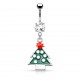 Piercing nombril sapin de noël (11)