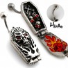 Piercing nombril gothique 54 - Cercueil