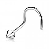 Nez en U en or-14K - Pointe