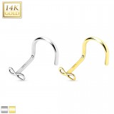 Nez en U en or-14K - Infini
