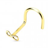 Nez en U en or-14K - Infini