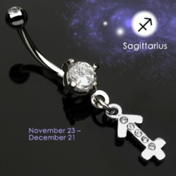 Piercing nombril zodiaque 07 - Sagittaire