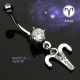 Piercing nombril zodiaque motif Bélier (09)