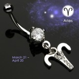 Piercing nombril zodiaque 09 - Belier