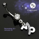 Piercing nombril zodiaque 10 - Capricorne
