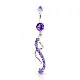 Piercing nombril vrillé (D100)