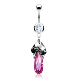 Piercing nombril goutte deluxe (D102)
