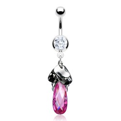Piercing nombril goutte deluxe (D102)