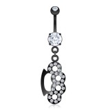 Piercing nombril poing américain (D73)