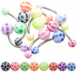 Piercing nombril UV 46 - Panda