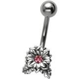 Piercing nombril fleur 46 - Vintage