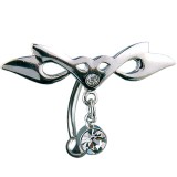 Piercing nombril tribal 46 - Inversé