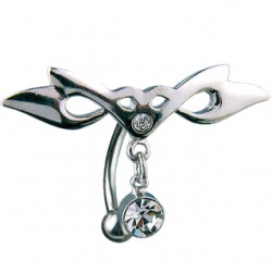 Piercing nombril tribal 46 - Inversé