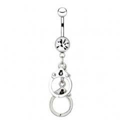 Piercing nombril menottes 07 - Serrure