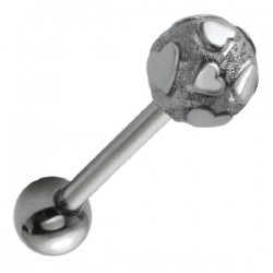Piercing langue 95 - Coeurs