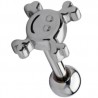 Piercing langue 106 - Smiley bones