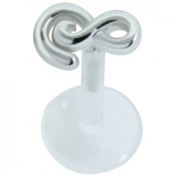 Piercing micro-labret PTFE 95 - Infinity