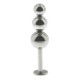 Piercing labret 58 - Triple boule