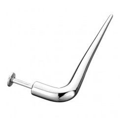 Piercing labret 100 - Longue pointe courbe