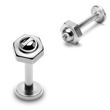 Piercing labret 106 - Vis