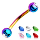 Banane 36 - Rainbow double strass