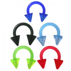 Piercing micro-circulaire 20 - UV flexible pointes