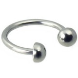 Piercing micro-circulaire 63 - Demi-boules