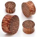 Plug courbe en bois de palmier
