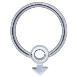 Piercing anneau 1,6mm 106 - Homme
