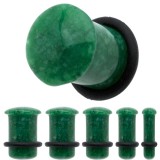 Plug o-ring en aventurine jade