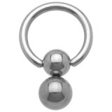 Piercing micro-bcr 75 - Deux boules