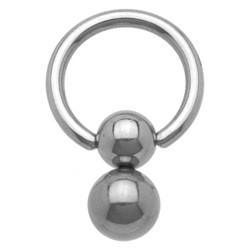 Piercing micro-bcr 75 - Deux boules
