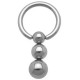 Piercing micro-bcr 76 - Trois boules