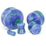 Plug courbe en azurite