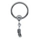 Piercing micro-bcr 118 - Plume pendante