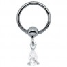 Piercing micro-bcr 121 - Zircone pendant