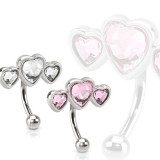 Piercing arcade 11 - Triple coeur