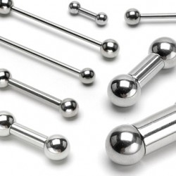 Piercing micro-barbell 26 - Boules