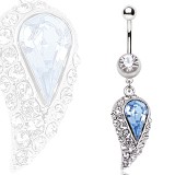 Piercing nombril graine (D176)