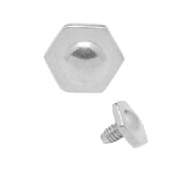 Embout microdermal hexagone 04mm