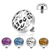 Embout microdermal logo panthère 05mm