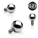 Embout microdermal boule titane