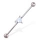 Piercing industriel 36 - Cristal triangle