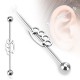 Piercing industriel 80 - Poing américain