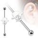 Piercing industriel 113 - Crâne