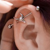 Piercing industriel 102 - Tête de buffle